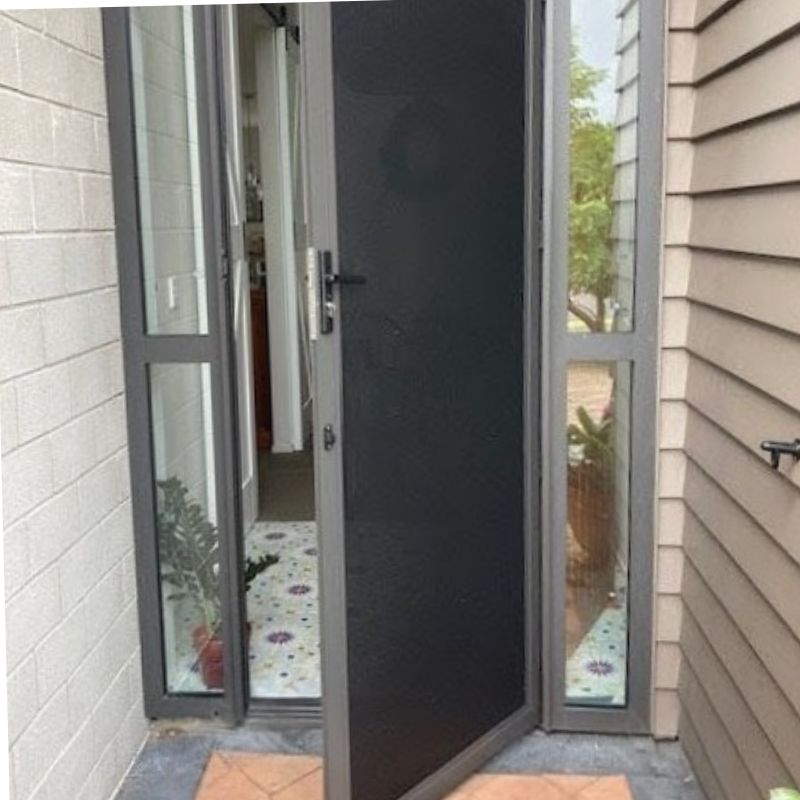 security screen door installed in tauranga